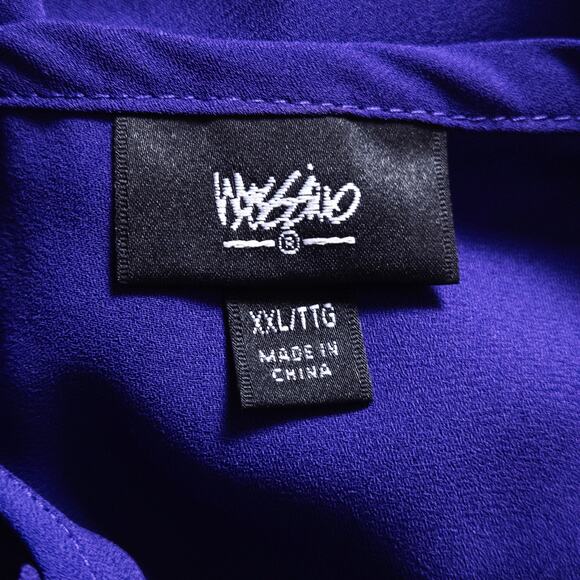 Mossimo Sleeveless Cutout Top Purple XXL Modern Basic Essentials - Picture 8 of 8